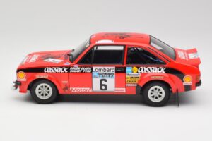 Ford Escort II RS1800 #6 R. Clark / J. Pegg RAC Rally Winner 1976 Minichamps 1:18 100768406 Metalli — kuva 4 / 8