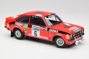 Ford Escort II RS1800 #6 R. Clark / J. Pegg RAC Rally Winner 1976 Minichamps 1:18 100768406 Metalli — kuva 6 / 8
