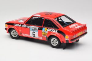 Ford Escort II RS1800 #6 R. Clark / J. Pegg RAC Rally Winner 1976 Minichamps 1:18 100768406 Metalli — kuva 7 / 8