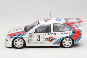 Ford Escort RS Cosworth Martini #3 1000 Miglia 1995 UT Models 1:18 39550 Metalli — kuva 4 / 8