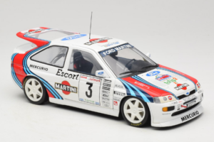 Ford Escort RS Cosworth Martini #3 1000 Miglia 1995 UT Models 1:18 39550 Metalli — kuva 6 / 8