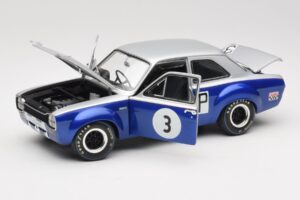 Ford Escort Mk1 Twin Cam #3 ADAC 500 km Nurburgring ETCC 1968 Minichamps 1:18 100688193 Metalli — kuva 2 / 8
