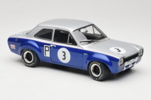 Ford Escort Mk1 Twin Cam #3 ADAC 500 km Nurburgring ETCC 1968 Minichamps 1:18 100688193 Metalli — kuva 6 / 8