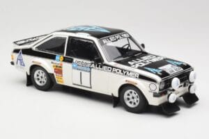 Ford Escort Mk2 RS 1800 #1 T. Mäkinen / H. Liddon Allied Polymer Group Winners Lombard RAC Rally 1975 Minichamps 1:18 1557587 — kuva 4 / 6