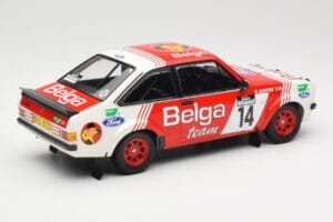 Ford Escort Mk2 RS 1800 #14 Droogmans / Joosten Belga 3rd Place Lotto Haspengouw Rally 1983 Minichamps 1:18 155838714 Metalli — kuva 2 / 6