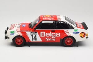 Ford Escort Mk2 RS 1800 #14 Droogmans / Joosten Belga 3rd Place Lotto Haspengouw Rally 1983 Minichamps 1:18 155838714 Metalli — kuva 3 / 6