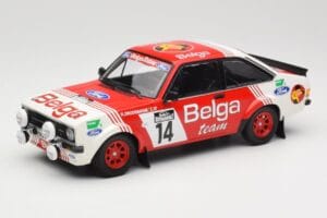 Ford Escort Mk2 RS 1800 #14 Droogmans / Joosten Belga 3rd Place Lotto Haspengouw Rally 1983 Minichamps 1:18 155838714 Metalli
