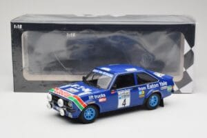 Ford Escort Mk2 RS 1800 #4 H. Mikkola / A. Hertz Eaton Yale Winners Lombard RAC Rally 1978 Minichamps 1:18 155788704 Metalli — kuva 6 / 6