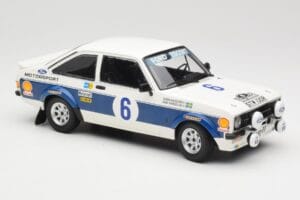 Ford Escort Mk2 RS 1800 #6 B. Waldegård / H-T. Thorszelius Ford Motor Co Winners Acropolis Rally 1977 Minichamps 1:18 1557787 — kuva 4 / 6