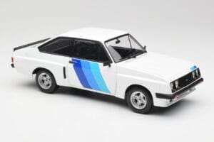 Ford Escort Mk2 RS 2000 X-Pack Diamond Valkoinen & Sininen Decor MCG 1:18 MCG18351 Metalli — kuva 4 / 6