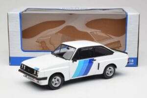 Ford Escort Mk2 RS 2000 X-Pack Diamond Valkoinen & Sininen Decor MCG 1:18 MCG18351 Metalli — kuva 6 / 6