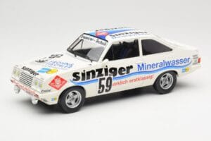 Ford Escort Mk2 RS2000 #59 H. Heyer / A. Hahne / K. Ludwig 24 Hours Nürburgring 1982 MCG 1:18 MCG18438R Metalli