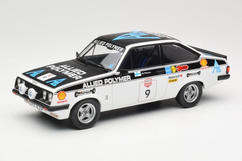 Ford Escort Mk2 RS2000 #9 R. Clark / S. Porter Tour of Britain 1976 MCG 1:18 MCG18437R Metalli