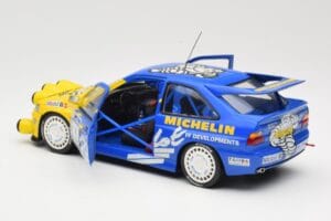Ford Escort Mk5 RS Cosworth #1 M. Wilson / B. Thomas Michelin Champion 1994 UT Models 1:18 180948291 Metalli — kuva 5 / 8