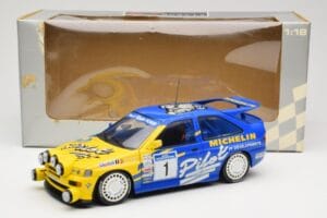 Ford Escort Mk5 RS Cosworth #1 M. Wilson / B. Thomas Michelin Champion 1994 UT Models 1:18 180948291 Metalli — kuva 8 / 8