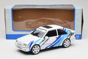 Ford Escort Mk4 RS Turbo S2 Valkoinen Koristeteippauksella MCG 1:18 MCG18547R Metalli — kuva 6 / 6