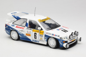 Ford Escort RS Cosworth Mobil 1 #6 F. Delecour / D. Grataloup Rally Monte Carlo Night Version Winner 1994 UT Models 1:18 3945 — kuva 6 / 8