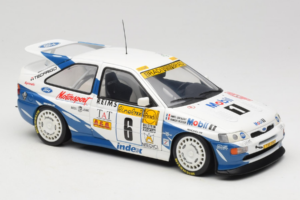 Ford Escort RS Cosworth Mobil 1 #6 F. Delecour / D. Grataloup Rally Monte Carlo Winner 1994 UT Models 1:18 180948106 Metalli — kuva 6 / 8