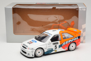 Ford Escort RS Cosworth Repsol #5 C. Sainz / L. Moya RAC Rally 1997 UT Models 1:18 39750 Metalli — kuva 8 / 8