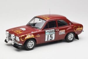Ford Escort RS 1600 Mk1 #15 M. Alen / I. Kivimäki RAC Rally 1974 IXO 1:18 18RMC047B Metalli