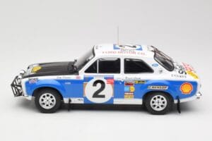 Ford Escort RS 1600 Mk1 #2 R. Clark / J. Porter Safari Rally 1973 IXO 1:18 18RMC075A Metalli — kuva 3 / 6