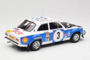 Ford Escort RS 1600 Mk1 #3 V. Preston Jr. / B. Smith Safari Rally 1973 IXO 1:18 18RMC075B Metalli — kuva 2 / 6