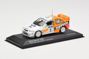Ford Escort WRC #5 C. Sainz / L. Moya WRC 1997 Minichamps 1:43 430978705 Metalli — kuva 2 / 4