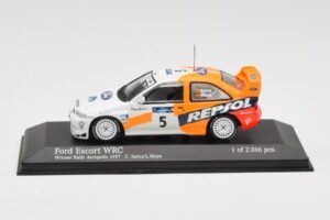 Ford Escort WRC #5 C. Sainz / L. Moya WRC 1997 Minichamps 1:43 430978705 Metalli