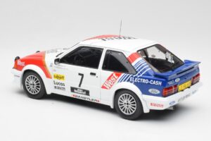 Ford Escort RS Turbo #7 Lotto Haspengouw Rally 1985 MCG 1:18 MCG18421 Metalli — kuva 5 / 6