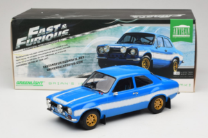 Ford Escort RS2000 Mk I Fast & Furious Movie Car GreenLight 1:18 19022 Metalli — kuva 6 / 6