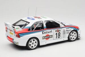 Ford Escort WRC Martini Racing #18 G. Cunico / G. Pirollo Rally San Remo 1998 IXO 1:18 18RMC171A Metalli — kuva 2 / 6