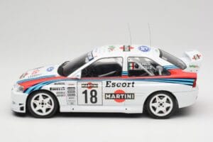 Ford Escort WRC Martini Racing #18 G. Cunico / G. Pirollo Rally San Remo 1998 IXO 1:18 18RMC171A Metalli — kuva 3 / 6