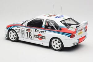 Ford Escort WRC Martini Racing #18 G. Cunico / G. Pirollo Rally San Remo 1998 IXO 1:18 18RMC171A Metalli — kuva 5 / 6