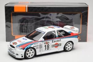 Ford Escort WRC Martini Racing #18 G. Cunico / G. Pirollo Rally San Remo 1998 IXO 1:18 18RMC171A Metalli — kuva 6 / 6