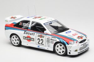 Ford Escort WRC Martini Racing #22 A. Medeghini / B. Medeghini Rally San Remo 1998 IXO 1:18 18RMC171B Metalli — kuva 4 / 6