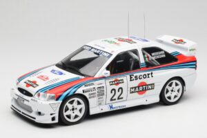 Ford Escort WRC Martini Racing #22 A. Medeghini / B. Medeghini Rally San Remo 1998 IXO 1:18 18RMC171B Metalli