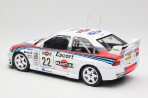 Ford Escort WRC Martini Racing #22 A. Medeghini / B. Medeghini Rally San Remo 1998 IXO 1:18 18RMC171B Metalli — kuva 5 / 6