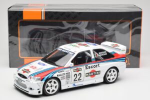 Ford Escort WRC Martini Racing #22 A. Medeghini / B. Medeghini Rally San Remo 1998 IXO 1:18 18RMC171B Metalli — kuva 6 / 6