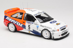 Ford Escort WRC #5 C. Sainz / L. Moya Ford World Rally Team Rally Catalunya 1997 Otto 1:18 OT1179 Hartsi — kuva 4 / 6