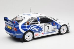 Ford Escort WRC #7 J. Kankkunen / J. Repo RAC Rally 1998 IXO 1:18 18RMC170A Metalli — kuva 2 / 6