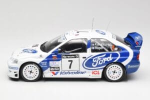 Ford Escort WRC #7 J. Kankkunen / J. Repo RAC Rally 1998 IXO 1:18 18RMC170A Metalli — kuva 3 / 6