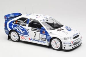 Ford Escort WRC #7 J. Kankkunen / J. Repo RAC Rally 1998 IXO 1:18 18RMC170A Metalli — kuva 4 / 6