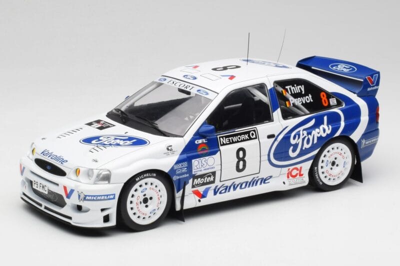 Ford Escort WRC #8 B. Thiry / S. Prevot RAC Rally 1998 IXO 1:18 18RMC170B Metalli