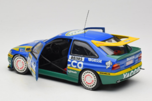 Ford Escort #3 Yacco L. Bernardini / B. Occelli Rally Monte Carlo Winners 1996 UT Models 1:18 180968203-R1 Metalli — kuva 5 / 8