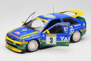 Ford Escort #3 Yacoo P. Bernardini / B. Occelli Rally Monte Carlo 1996 Winner UT Models 1:18 180968203 Metalli — kuva 2 / 8