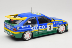 Ford Escort #3 Yacoo P. Bernardini / B. Occelli Rally Monte Carlo 1996 Winner UT Models 1:18 180968203 Metalli — kuva 3 / 8