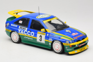 Ford Escort #3 Yacoo P. Bernardini / B. Occelli Rally Monte Carlo 1996 Winner UT Models 1:18 180968203 Metalli — kuva 6 / 8