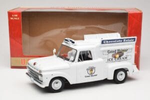 Ford F-100 Good Humor Ice Cream Sun Star 1:18 1288 Metalli — kuva 8 / 8