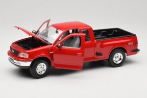 Ford F-150 Flareside SuperCab Punainen Mira 1:18 6217 Metalli — kuva 2 / 8