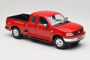 Ford F-150 Flareside SuperCab Punainen Mira 1:18 6217 Metalli — kuva 6 / 8